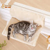 Lit doux pour fenêtre, pied de lit et radiateur - Pour chat - Poz’Hamac™ - Pour toi Mon chat