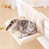 Lit doux pour fenêtre, pied de lit et radiateur - Pour chat - Poz’Hamac™ - Pour toi Mon chat