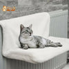 Lit doux pour fenêtre, pied de lit et radiateur - Pour chat - Poz’Hamac™ - Pour toi Mon chat