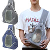 Sac à bandoulière respirant pour chat Pour toi Mon chat