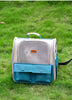Sac à dos bleu pliable et ventilé pour chat Pour toi Mon chat