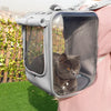 Sac à dos pour chat portable et respirant Pour toi Mon chat