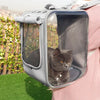 Sac à dos pour chat portable et respirant Pour toi Mon chat