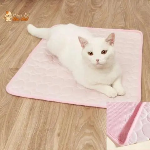 Tapis rafraîchissant & reposant - CHATauFrais™ - Pour toi Mon chat