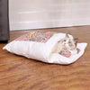 Washable Cat Bed Cat Sleeping Bag Nest Mat Winter Warm House For Cat Dog Small Pet Bed Puppy Kennel Sofa Cushion Pet Products Pour toi Mon chat