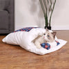 Washable Cat Bed Cat Sleeping Bag Nest Mat Winter Warm House For Cat Dog Small Pet Bed Puppy Kennel Sofa Cushion Pet Products Pour toi Mon chat