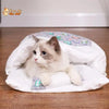 Washable Cat Bed Cat Sleeping Bag Nest Mat Winter Warm House For Cat Dog Small Pet Bed Puppy Kennel Sofa Cushion Pet Products Pour toi Mon chat