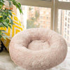 Coussin chat, maison pour chat, niche pour chat, COUSSINOO marron clair, logo pour toi mon chat en haut à gauche