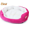Coussin chat, maison pour chat, niche pour chat, Confort'Chat™ rose sur fond blanc, logo Pour toi Mon chat en haut à gauche