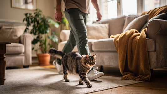 Pourquoi Mon Chat Me Suit Partout ? 6 Vraies Raisons (et Quand S'Inquiéter) ?