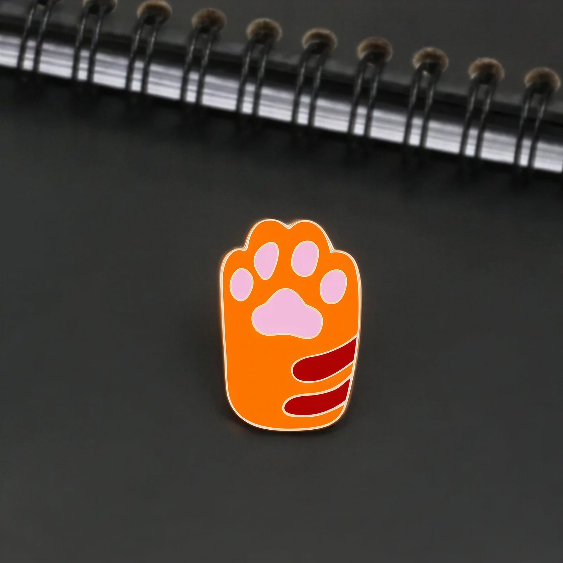 Épingles pin's colorées de pattes de chat Pour toi Mon chat