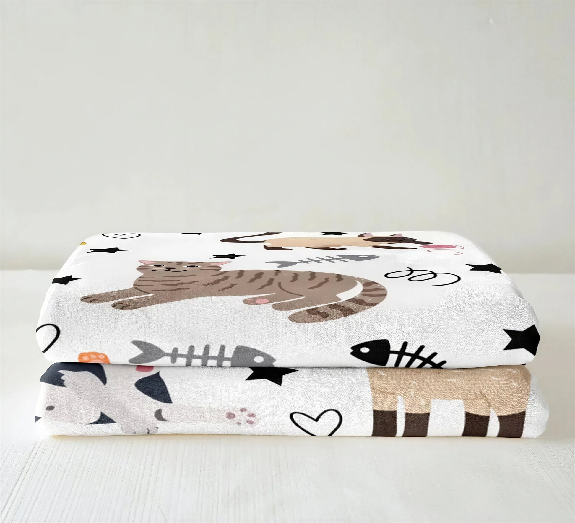 Cadeau Fan De Chat Plaid Humoristique - vue 5
