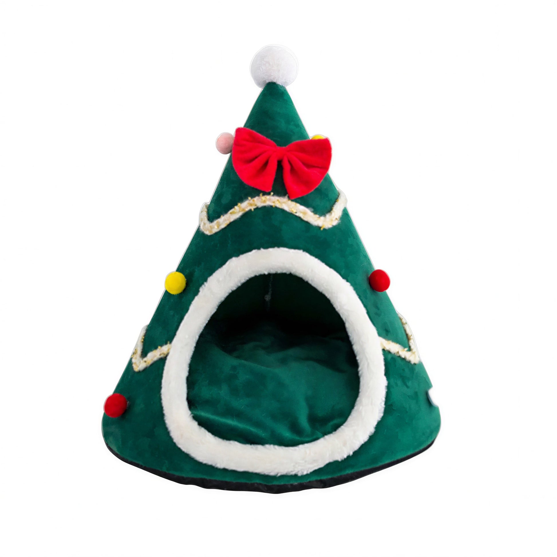 Noël Lit et Coussins en forme de Renne, Citrouille, Botte et Sapin de Noël - pour Chat - NOËLdeCHAT™ Pour toi Mon chat