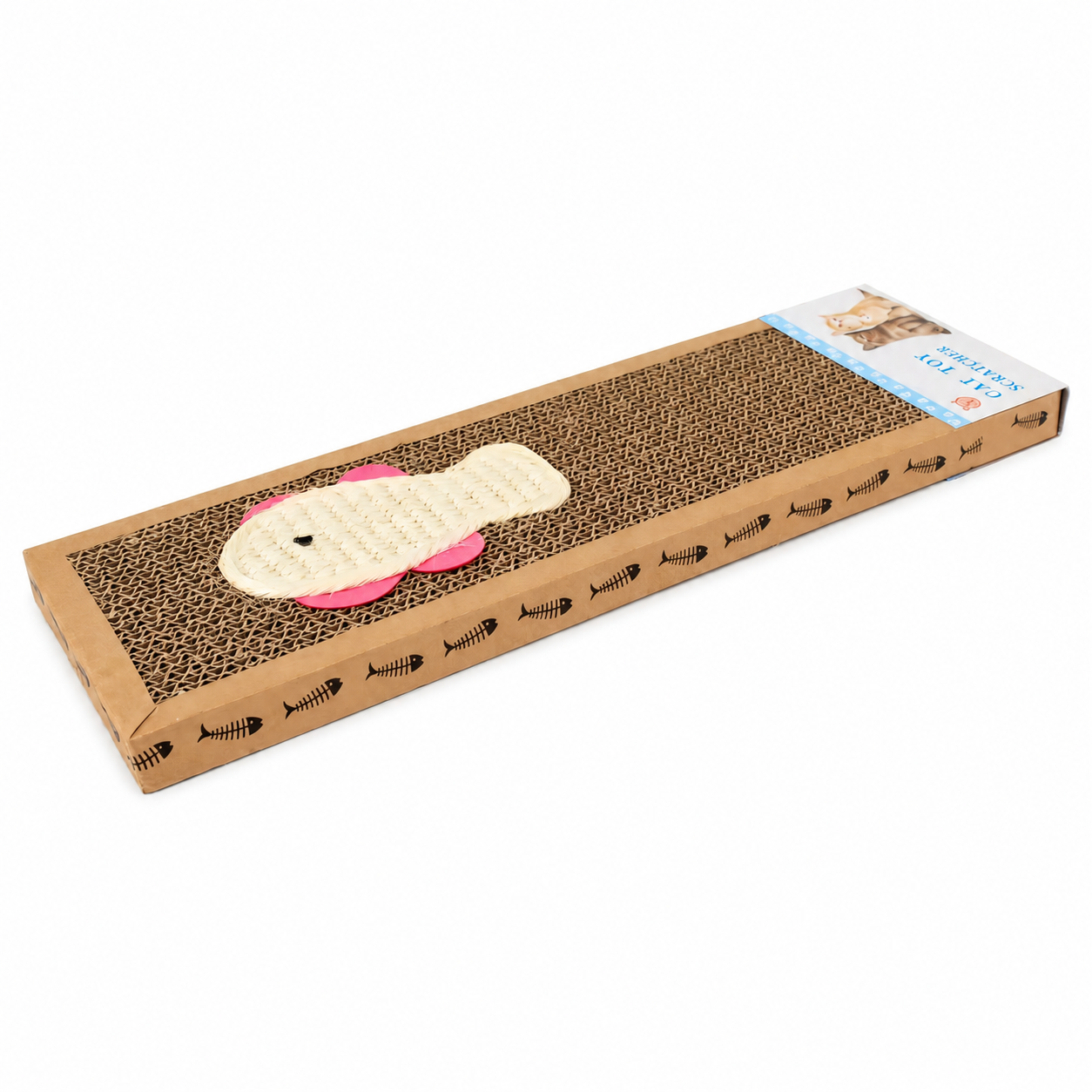 Planche à gratter en papier pour chat Pour toi Mon chat