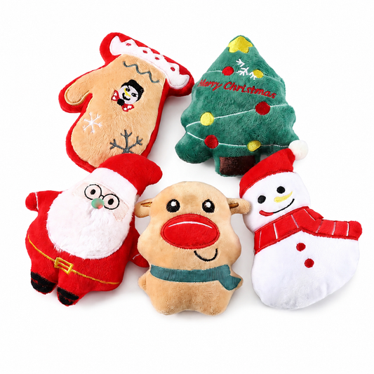 Lot de 5 Jouets pour Chat de Noel Pour toi Mon chat