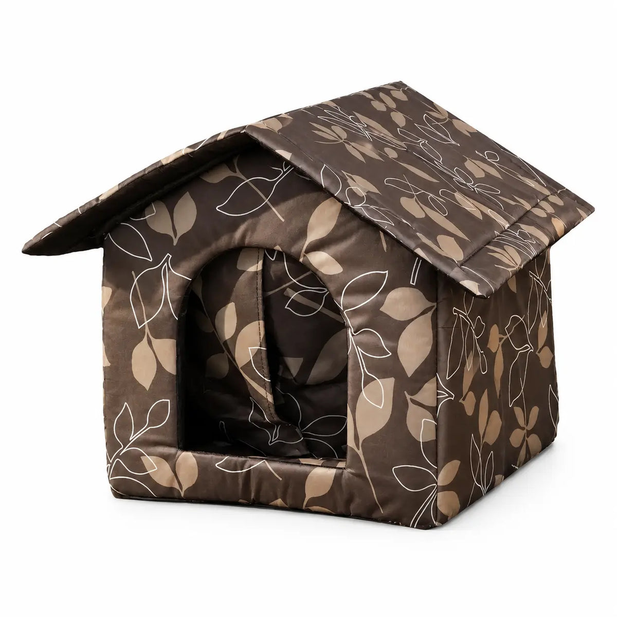 Abri pour Chat Extérieur Imprimé Camouflage Feuilles Pour toi Mon chat