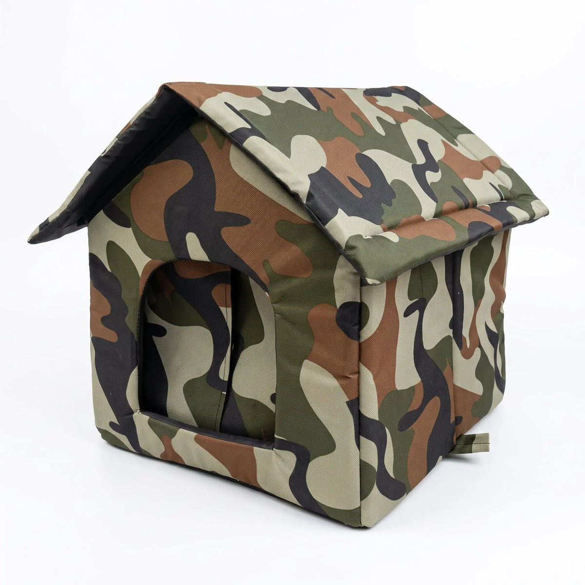 Abri pour Chat Extérieur Imprimé Camouflage Feuilles Pour toi Mon chat