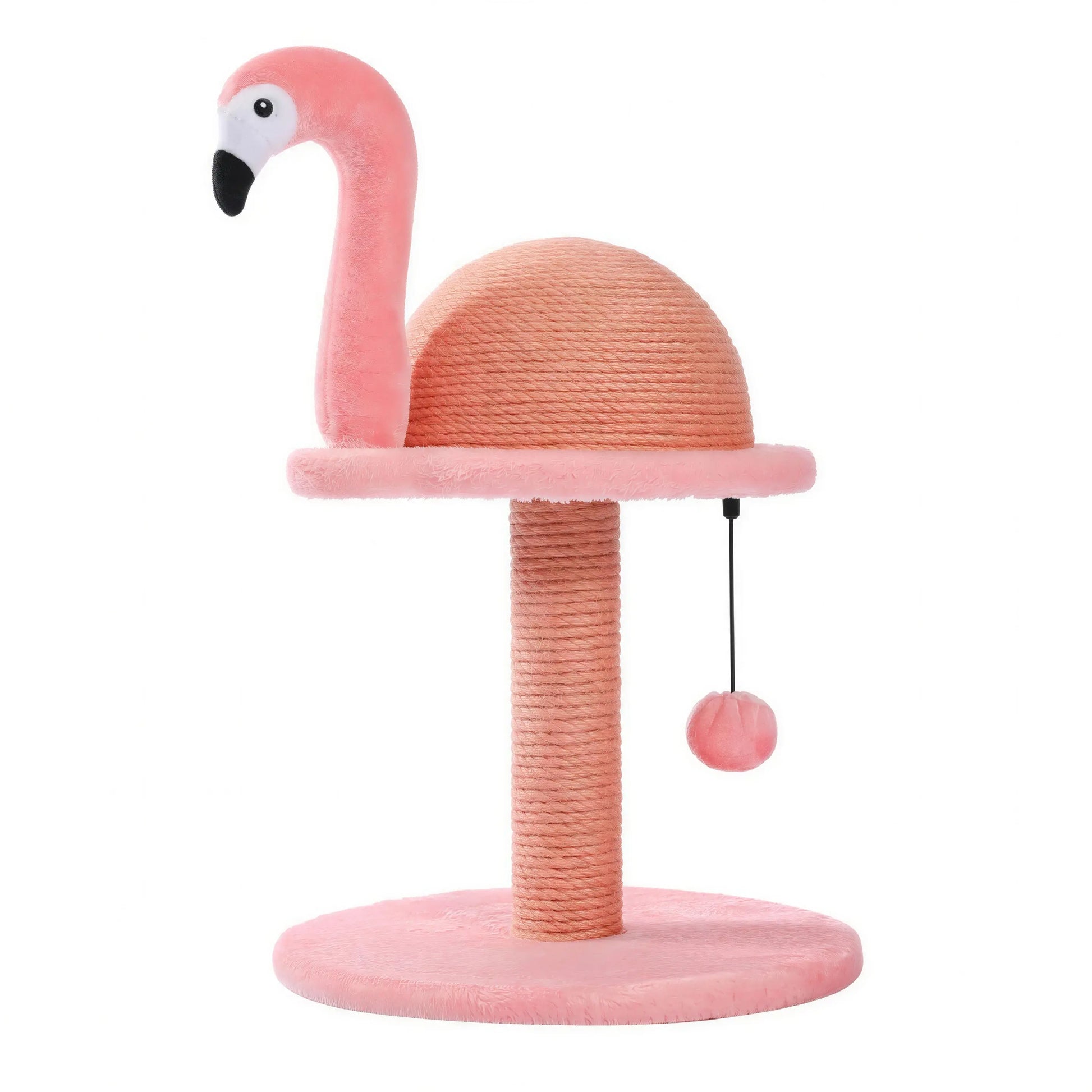Arbre à chat en forme de flamant rose Pour toi Mon chat