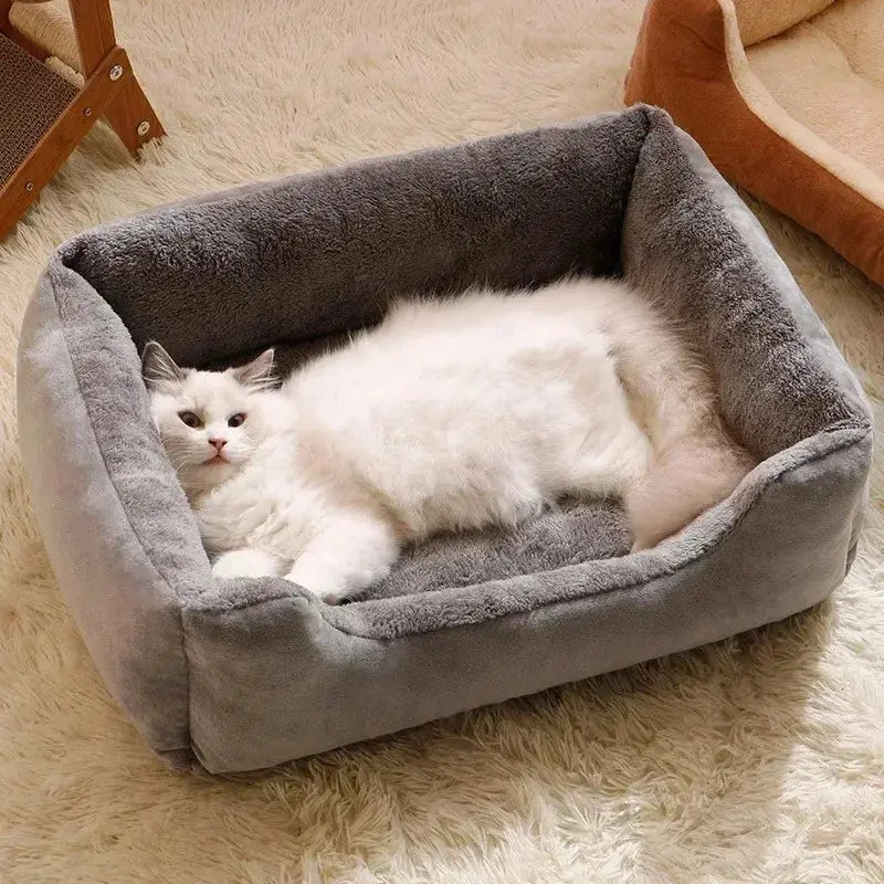Bed for Cats Pet Products Cushions Kitten Winter Accessories Dog All Houses Supplies Things Accessory Habitats Basket House Beds Pour toi Mon chat