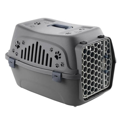 Boîte de transport respirante et durable en plastique pour chat Pour toi Mon chat
