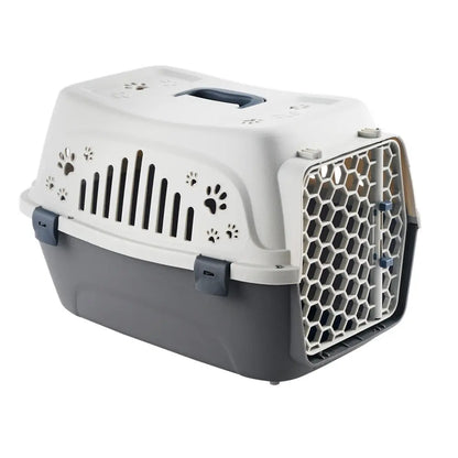 Boîte de transport respirante et durable en plastique pour chat Pour toi Mon chat