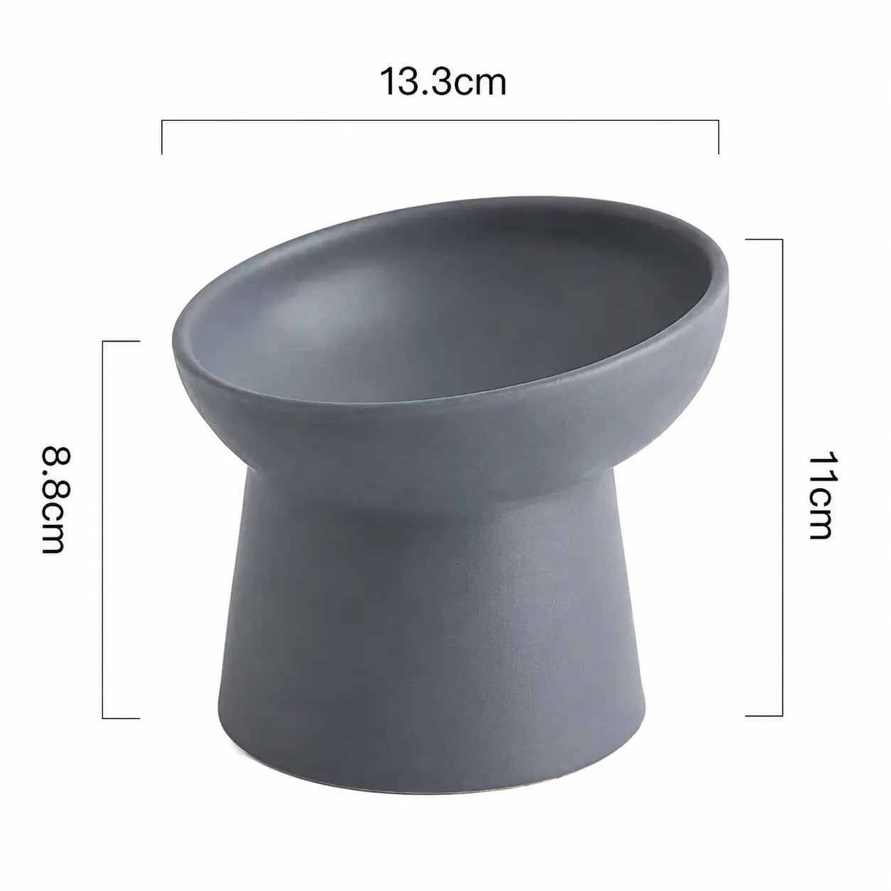 Bol d'eau et de nourriture en céramique style nordique pour chats Pour toi Mon chat