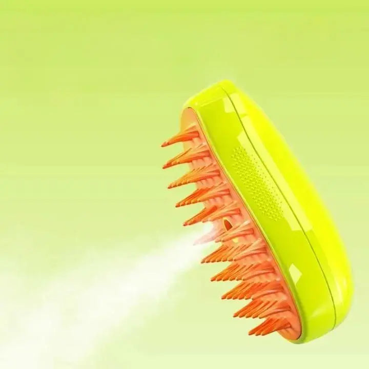 Brosse Chat Poil Long à Vapeur et Électrique