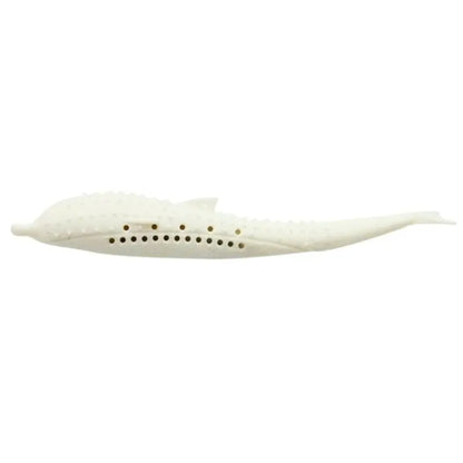 Brosse à dents en silicone en forme de dauphin pour chat Pour toi Mon chat