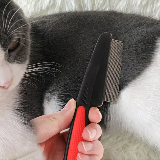Brosse d'élimination des puces et des poux chat Pour toi Mon chat
