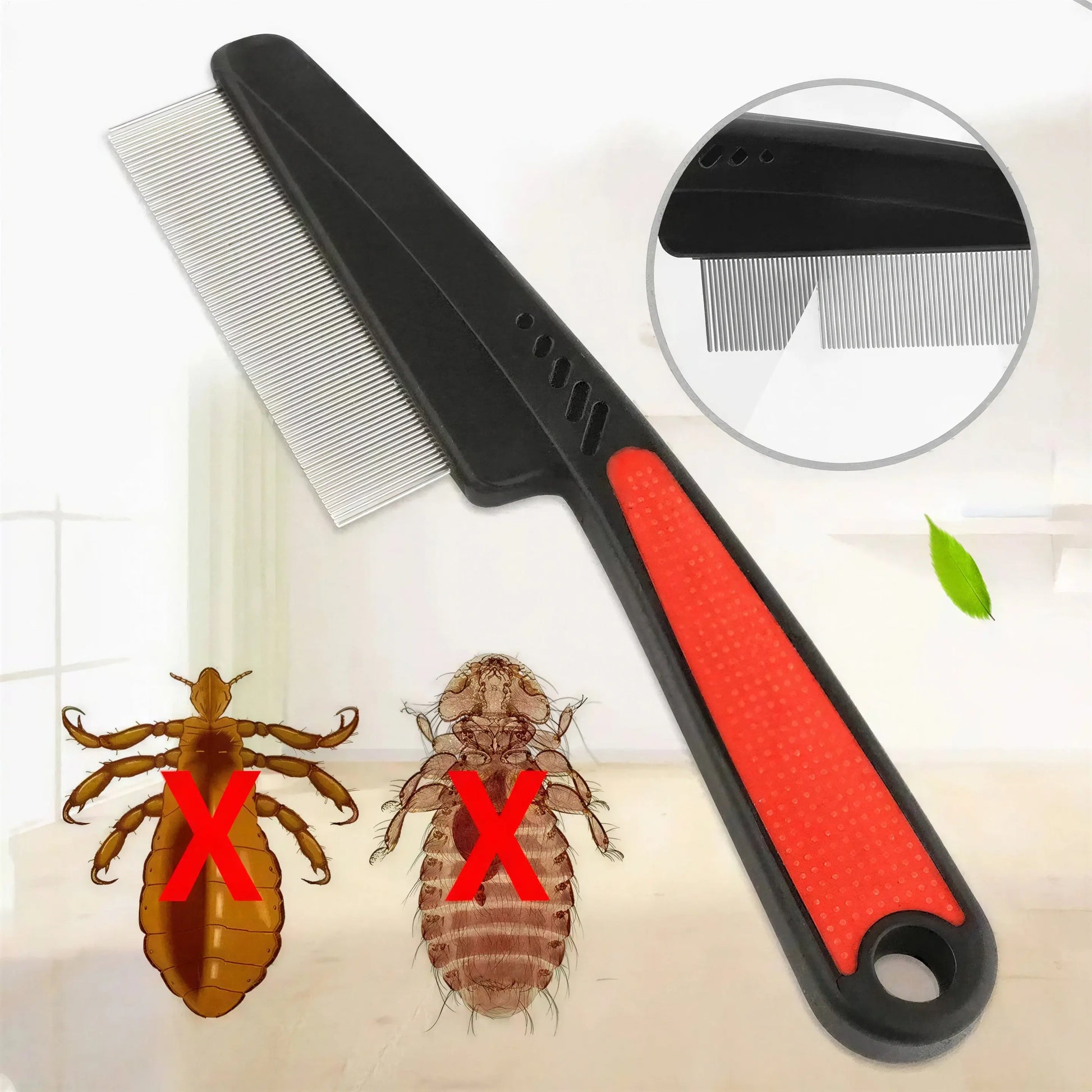 Brosse d'élimination des puces et des poux chat Pour toi Mon chat