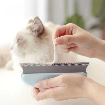 Brosse dépilatoire portable pour chat Pour toi Mon chat