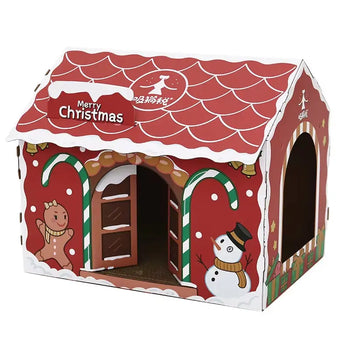 Cabane pour Chat Ambiance de Noel Pour toi Mon chat