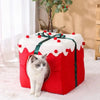 Cabane pour Chat Design Cadeau de Noel Pour toi Mon chat