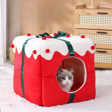 Cabane pour Chat Design Cadeau de Noel Pour toi Mon chat