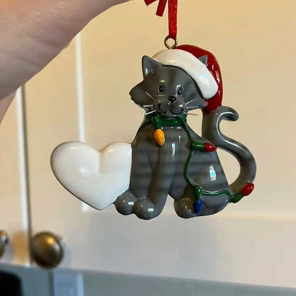 Cadeau Fan De Chat Chat À Suspendre Dans Le Sapin De Noël Pour toi Mon chat