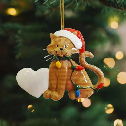 Cadeau Fan De Chat Chat À Suspendre Dans Le Sapin De Noël Pour toi Mon chat