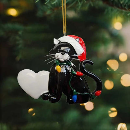 Cadeau Fan De Chat Chat À Suspendre Dans Le Sapin De Noël Pour toi Mon chat