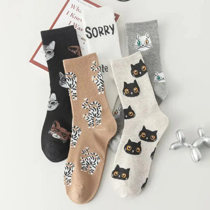 Cadeau Fan De Chat Chaussettes Chat Pour toi Mon chat