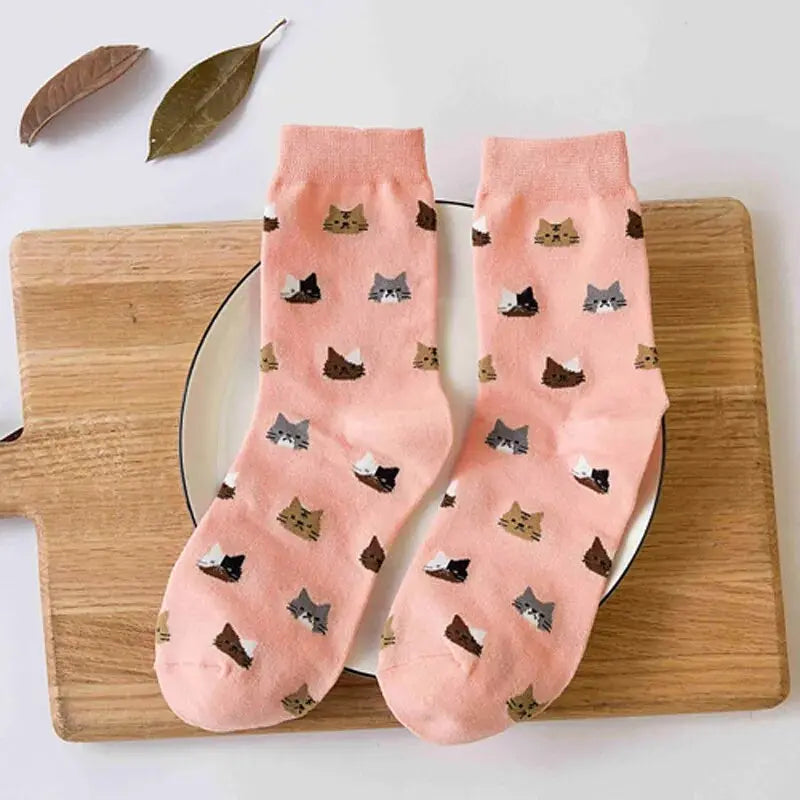 Cadeau Fan De Chat Chaussettes Chaude En Coton Pour toi Mon chat
