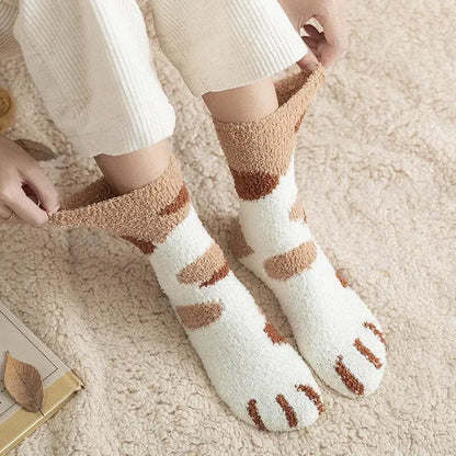 Cadeau Fan De Chat Chaussettes En Forme De Patte De Chat Douce Pour toi Mon chat