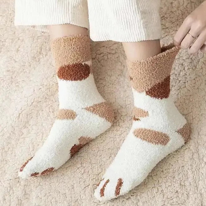 Cadeau Fan De Chat Chaussettes En Forme De Patte De Chat Douce Pour toi Mon chat