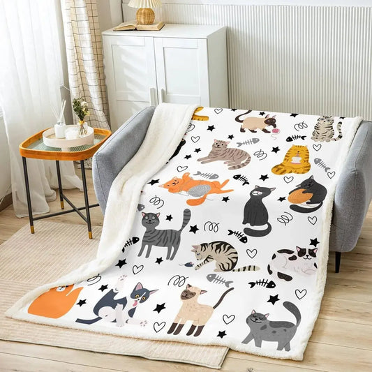 Cadeau Fan De Chat Plaid Humoristique Pour toi Mon chat