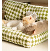 Canapé-lit vintage confortable pour chat Pour toi Mon chat