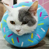Collerette Gonflable Douce en Forme de Donut pour Chat