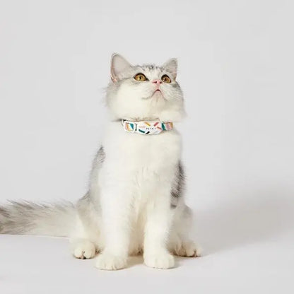 Collier GPS Chat Bluetooth et Réglable en Nylon Pour toi Mon chat