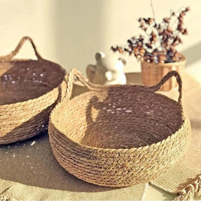 Coussin Chat Rond En Rotin Avec Des Oreilles De Chat Pour toi Mon chat