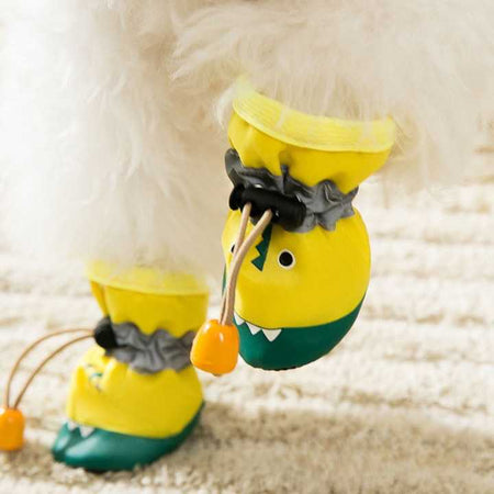 Ensemble de quatre chaussures d'été imperméables à semelles souples pour chat Pour toi Mon chat