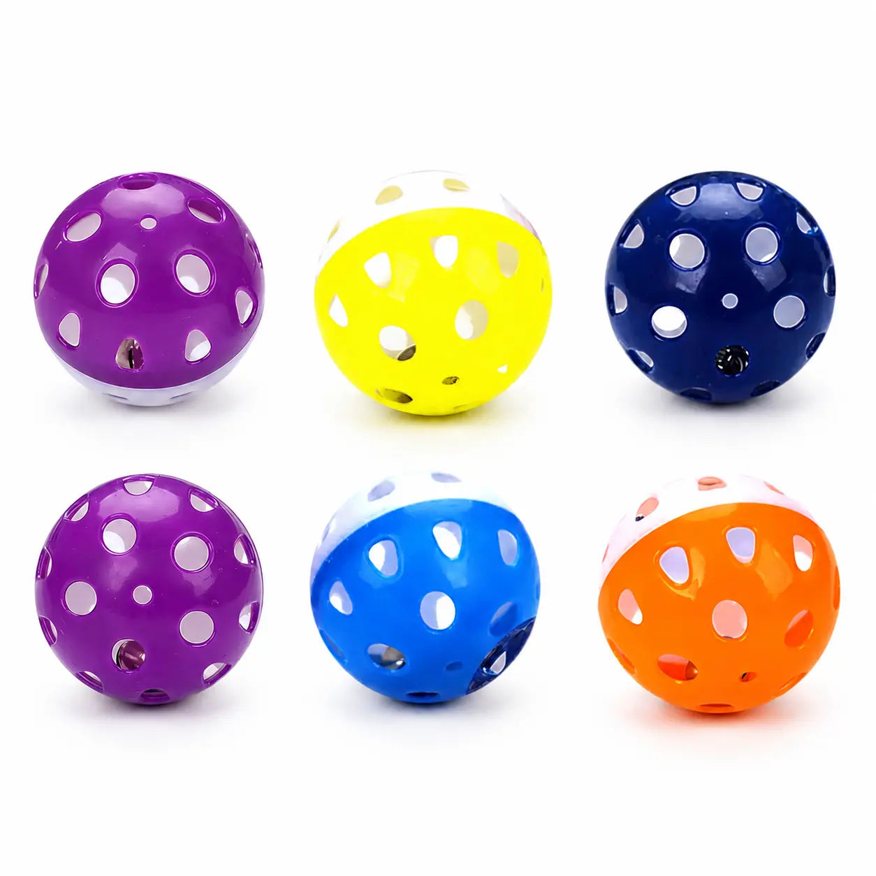 Ensemble de six boules amusantes avec cloche pour chat Pour toi Mon chat