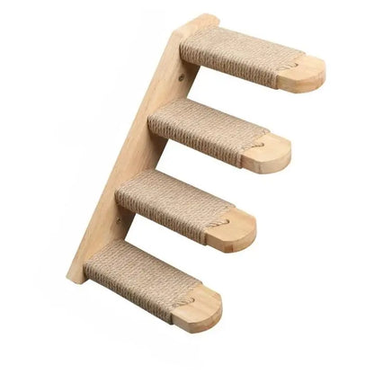 Escalier Pour Chat à Fixer Contre un Mur
