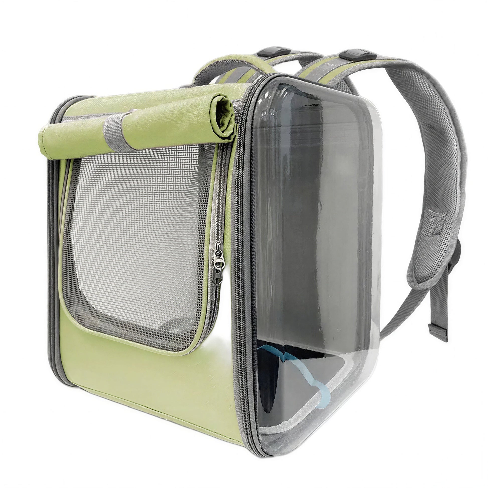 Sac à dos carré de transport spacieux pour chat Pour toi Mon chat